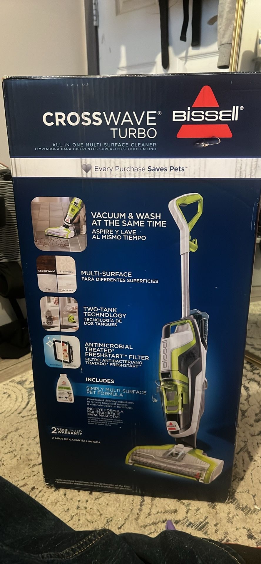 Bissel Crosswave Turbo Multi Surface Cleaner