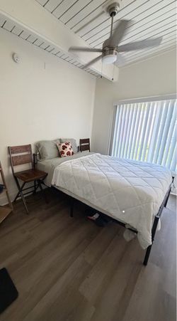 Queen 12 inch mattress and Frame