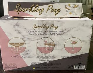 Vintage Sparkling Pong Game