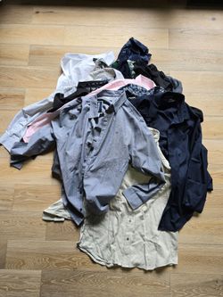 Wholesale Men's Button Down Lot Name Brands
