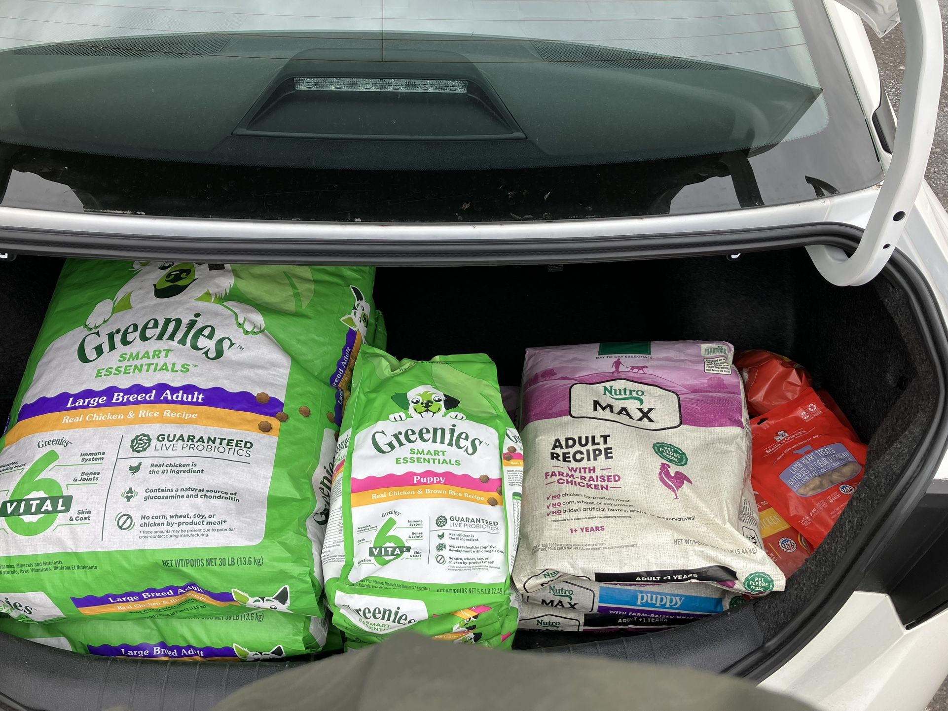 Dog Food And Snacks For Sale 