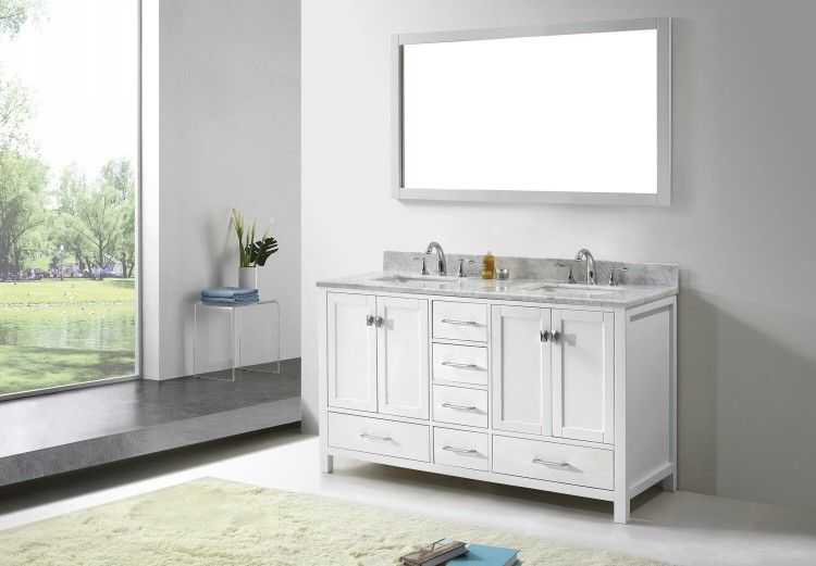 Taya 60 inch Double Sink Bathroom Vanity big clearance sale