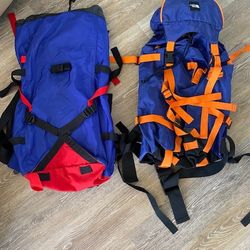 The North Face winter backpack 