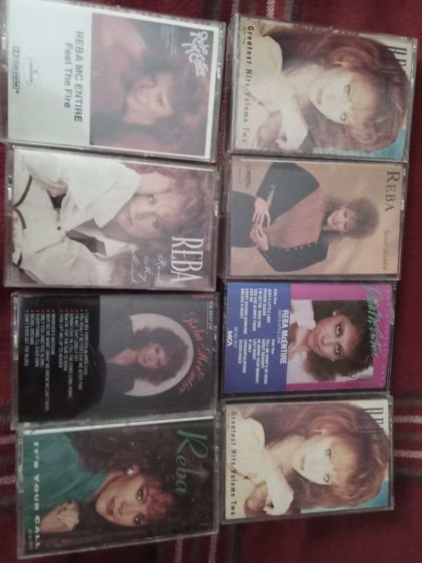 Reba Macentire Lot Of 8 Cassettes