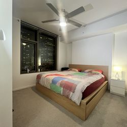 King Bed With 16” mattress