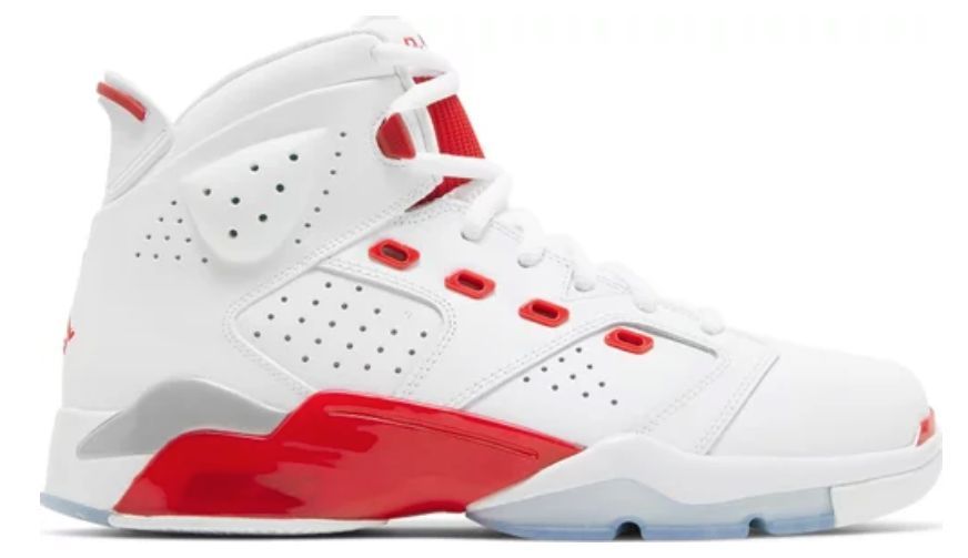 Air Jordan 6-17-23 White Red