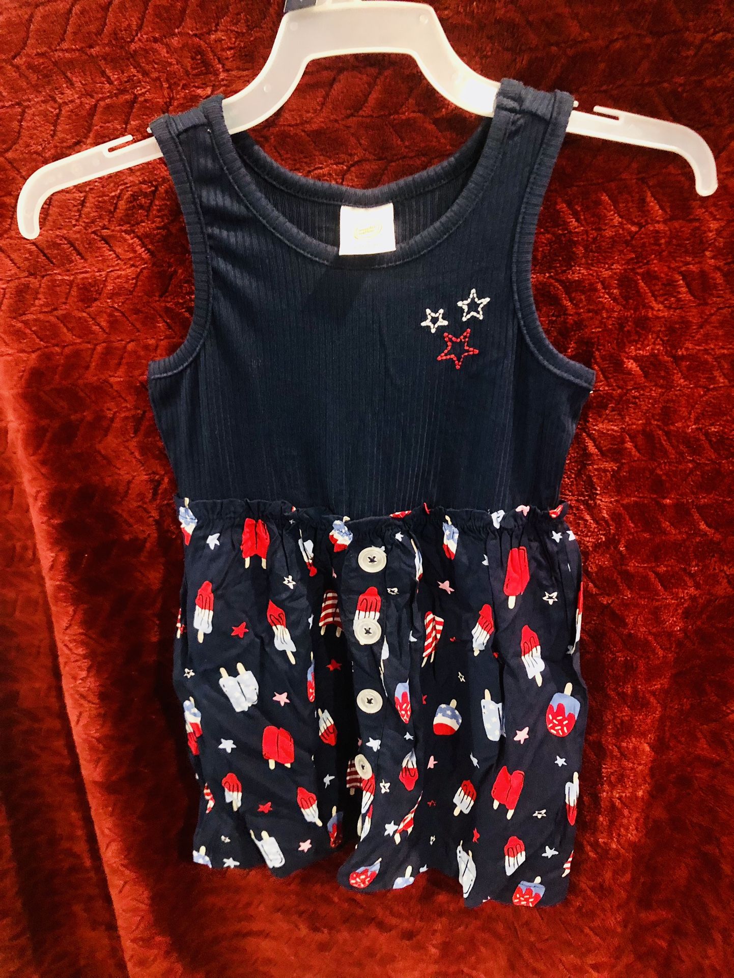 Americana Toddler Girls Dress Size 3T, 4T