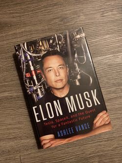 Elon Musk Book by Ashlee Vance