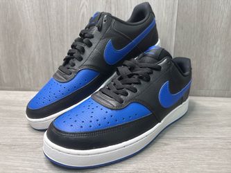 Nike Court Vision Low DM8681-001 Black Blue Men Size 11 (A1D029829)