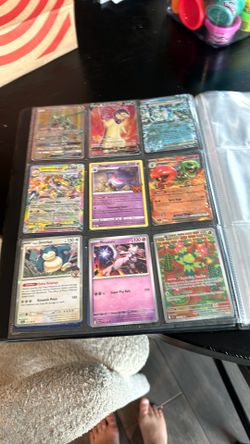 Page of over 100 good Pokémon cards Page of over 100 good Pokémon cards