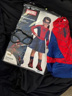 Marvel Spider-Man Toddler Girl Costume 3T-4T