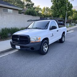 2006 DODGE RAM 1500 ST WITH RACK, READY TO WORK! CLEAN TITLE+SMOG+2025 MAY TAGS