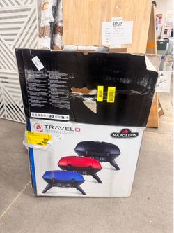 Travel Q portable gas grill