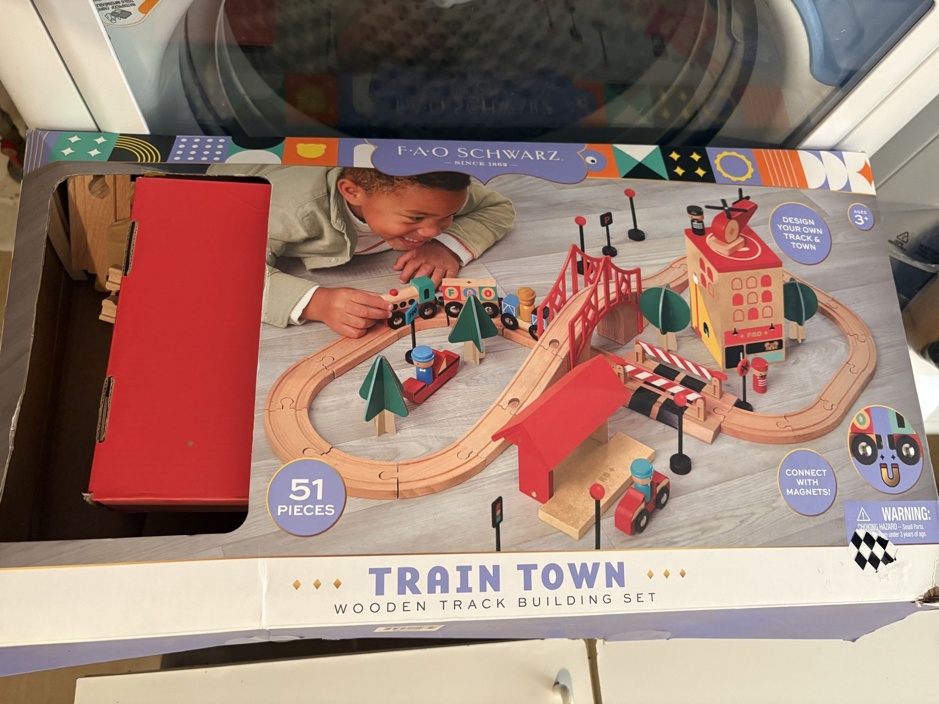 Wooden Train Set