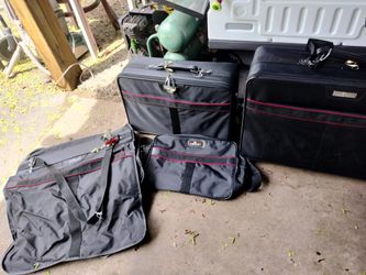 A Four Piece Luggage Set