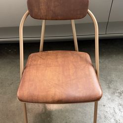 4 Cosco Padded Folding Chairs