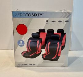 ZEROTOSIXTY Full Car Seat Cover Set ~ NEW!