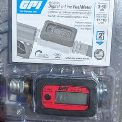 GPI  Inline Digital Fuel Meter. This Was Purchased From Tractor Supply For 249.99 And Never Used . Sells On eBay For $100 Average
