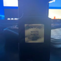 Tom Ford White Suede 