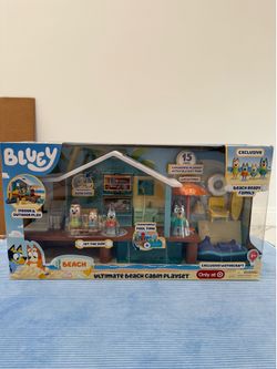 ✨BLUEY ✨ NIB Ultimate Beach Cabin Playset (Target Exclusive)