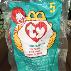 Mc Donald’s Teenie Beanie Babies Pinchers