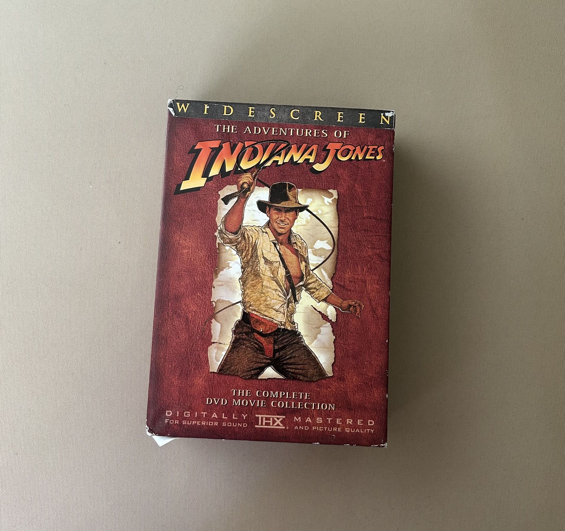 Indiana Jones - The Adventure Collection (DVD, 2003, 4-Disc Set, Widescreen)