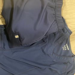 Navy Blue Scrubs 