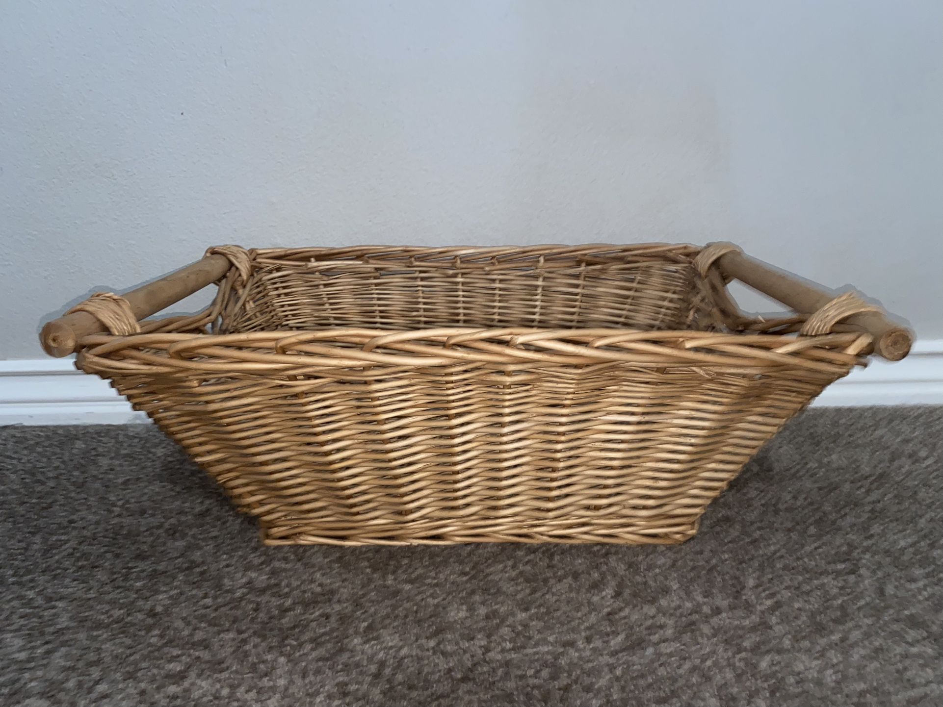 Extra Large Basket w/Handles I do have a lot of other baskets if interested