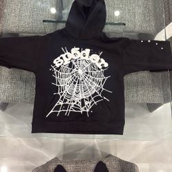 Sp5der Hoodie Black 