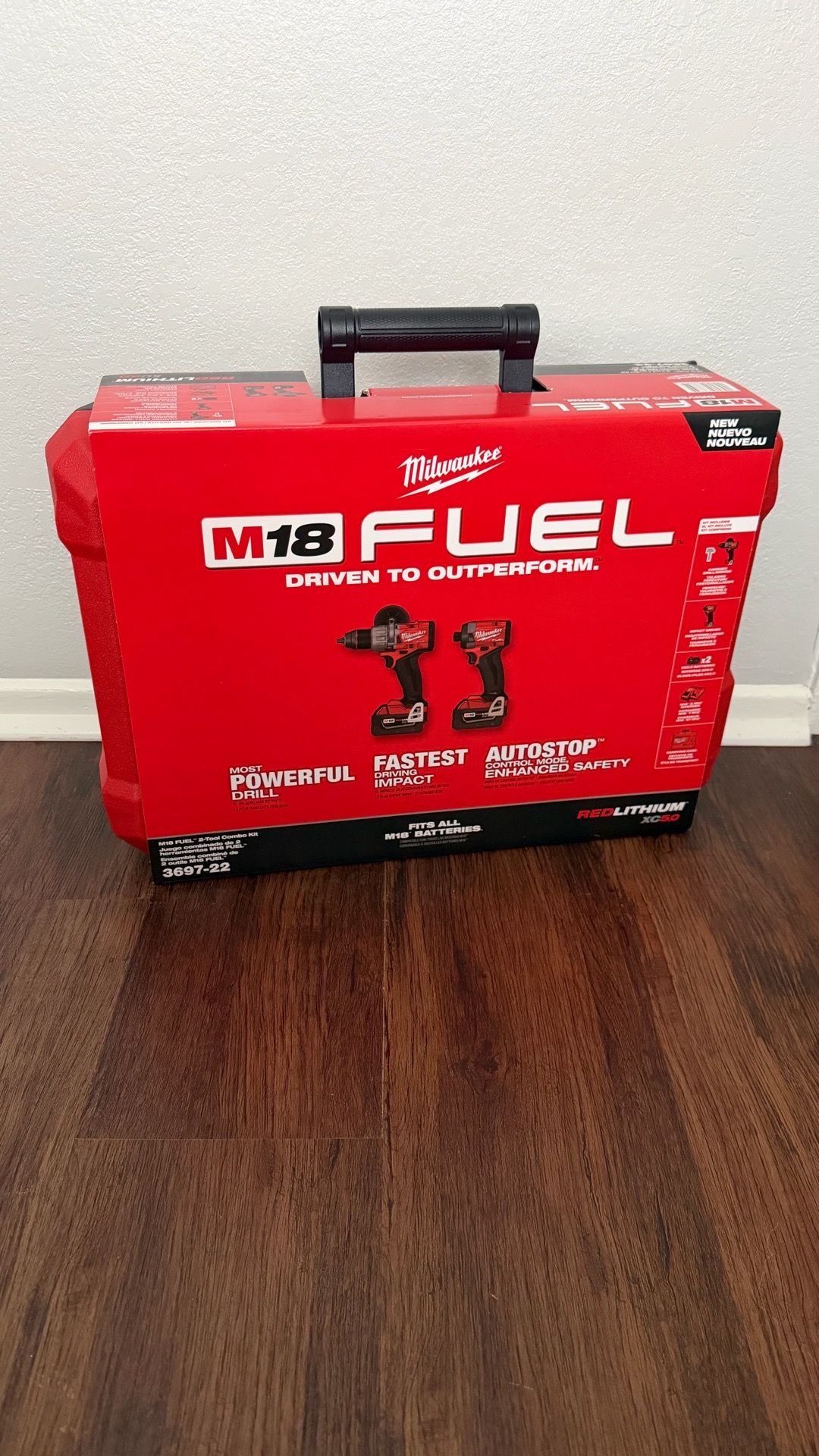 Milwaukee M18 FUEL 18V Lithium-Ion Brushless Cordless Hammer Drill and ...