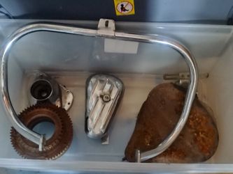 Motorcycle Parts Sold Separately