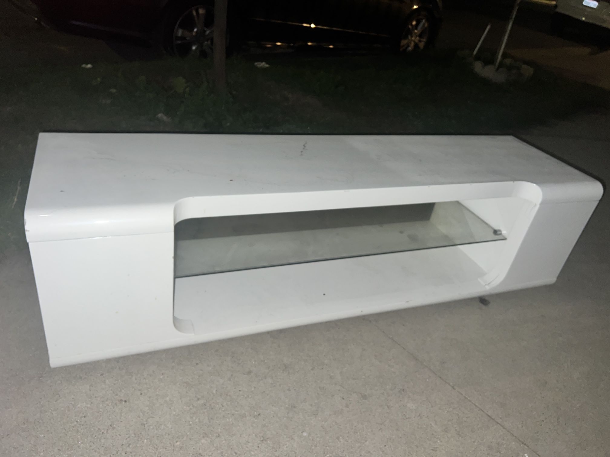 Long Tv Stand W/ Storage