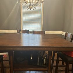 Dining Table With 8 Chairs For Sale