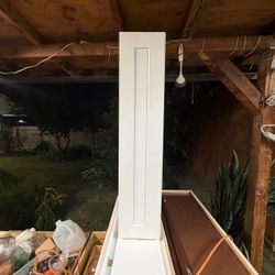 White Interior Door with Panel Design