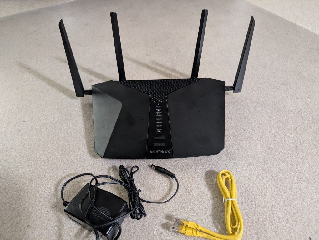 Netgear Nighthawk RAX41 Dual-Band WiFi 6 Router | 160MHz, WPA3, USB 3.0