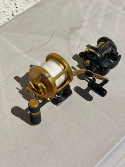 Two offshore fishing reels for sale.