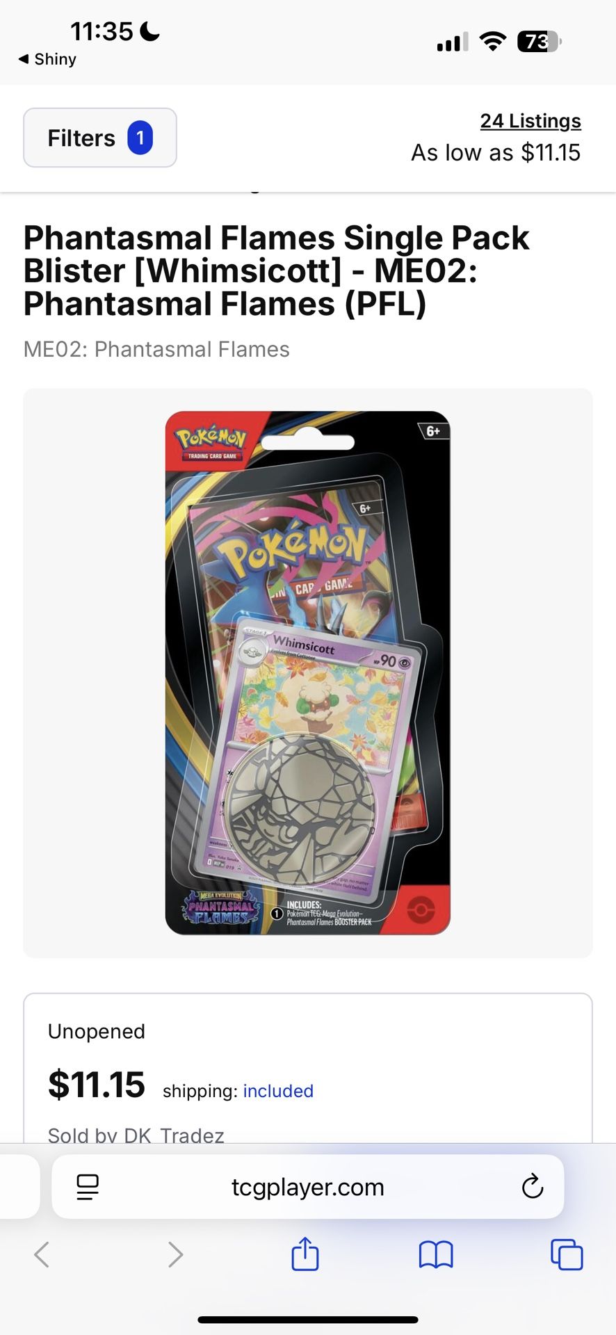 Phantasmal Packs 10$ Sealed 48 Packs 