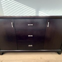 Dark Brown Dresser 