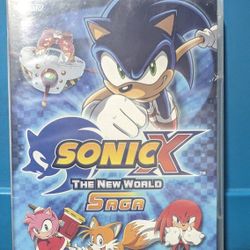 Sonic X The New World Saga DVD