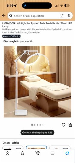 Lash lamp brand new in the box
