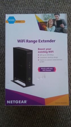 Wi-Fi Range Extender N300