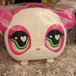 Littlest Pet Shop (LPS) Series 4 Hot Pink Panda Collection.