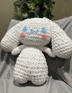 Handmade Crochet Cinnamoroll Amigurumi Plush