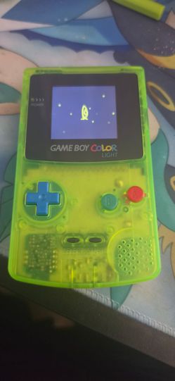 Gameboy color green