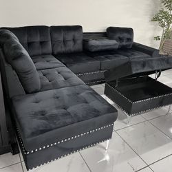 Sectional With Storage Ottoman ‼️ Hot Deal $699 ‼️