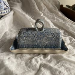 Anthropologie Butter Dish