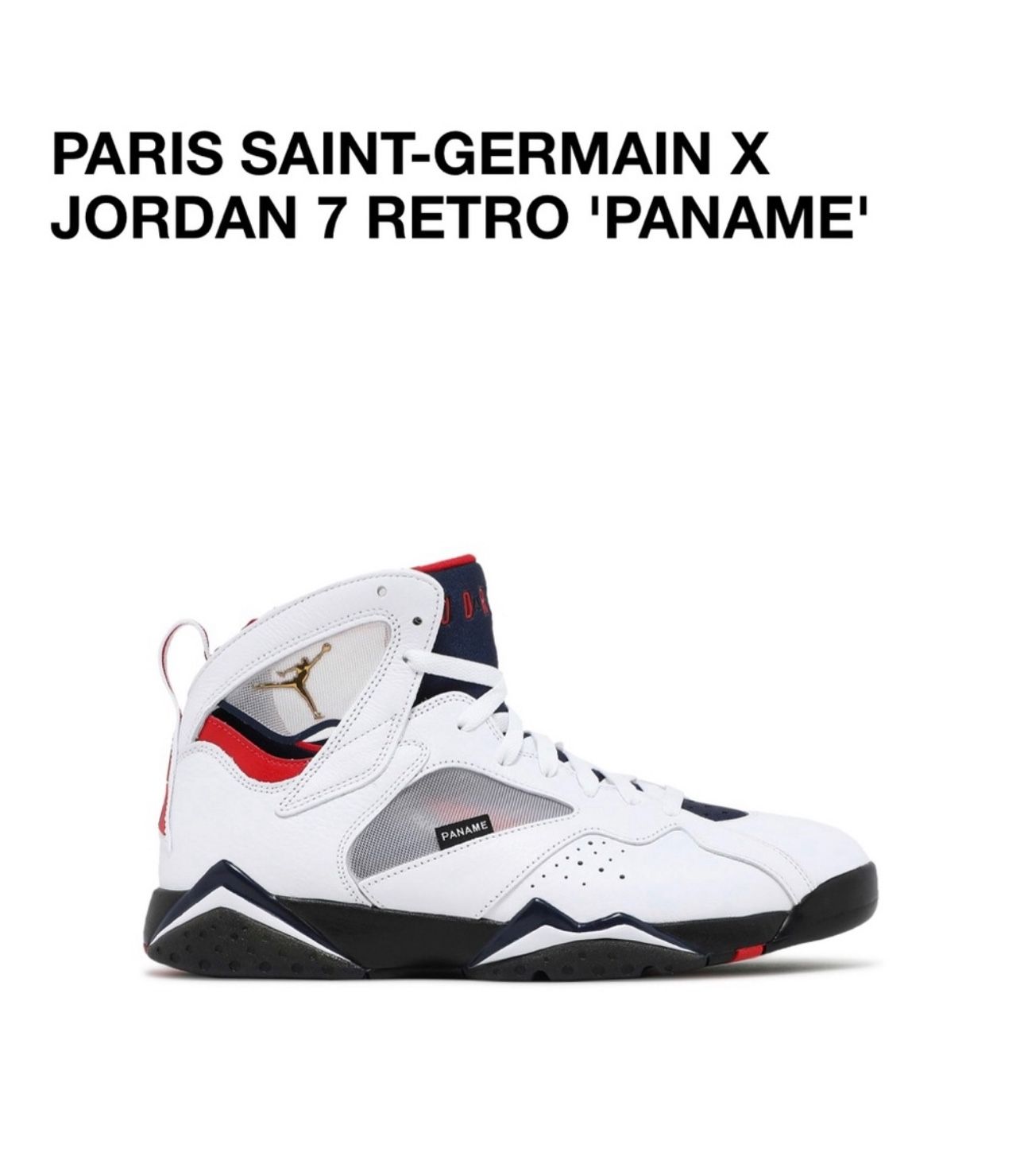 Nike Air Jordan 7 Retro BCFC white University Red Sneakers