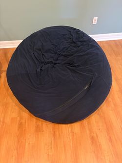 Large Navy Blue Bean Bag Chair