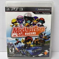 ModNation Racers (Sony PlayStation 3 PS3, 2010) Complete CIB - TESTED & Working