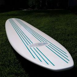 Classic 1960-62  Phil Longboard.  Old Gidget movie Surfboard. Restored.